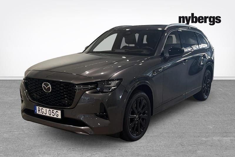 Grå Begagnad 2024 Mazda CX-80 Homura-Line SUV | 599 000 kr - Bild 1/4