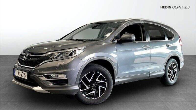 Mörkgrå (grey) Begagnad 2017 Honda CR-V Elegance Plus SUV | 194 000 kr (Bra pris) - Bild 1/4