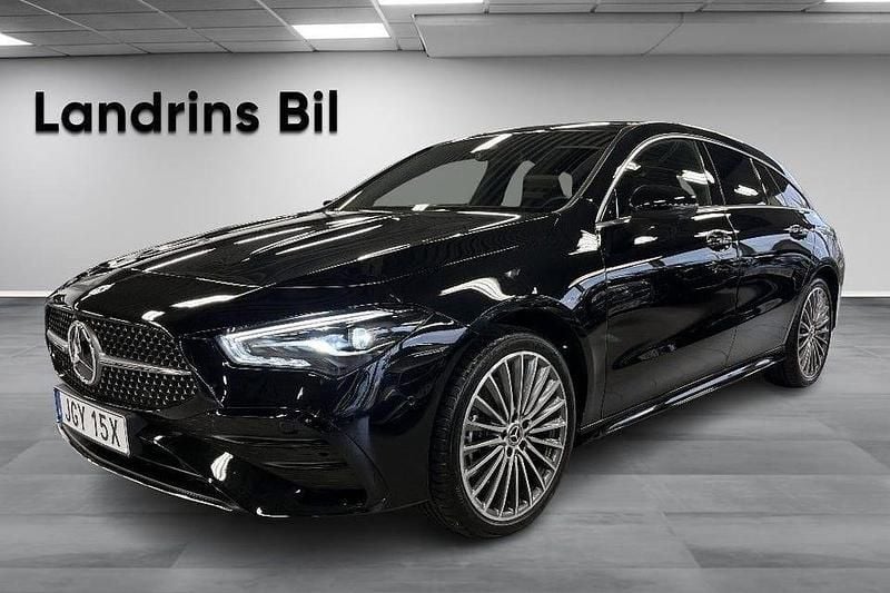 Svart Begagnad 2025 Mercedes CLA250 Shooting Brake Advanced Kombi | 429 900 kr - Bild 1/4