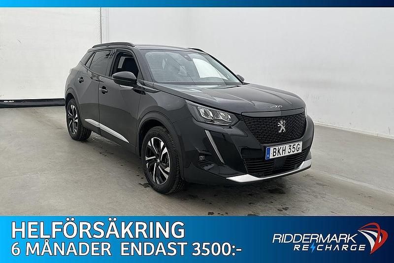 Begagnad Peugeot 2008 100 kW (136 HK) 2021 Svart SUV