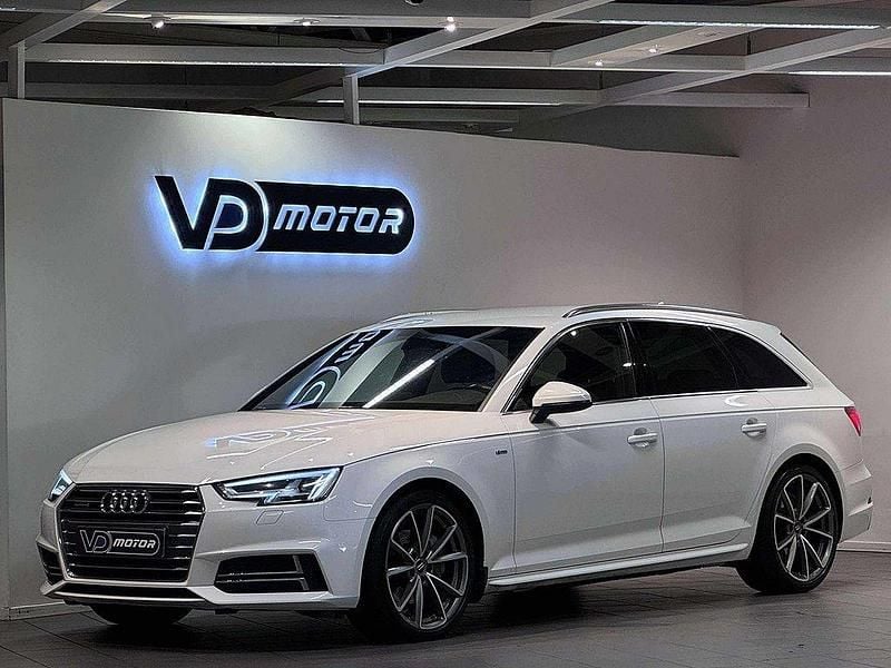 Vit Begagnad 2016 Audi A4 S-Line Kombi | 199 700 kr (Dyr) - Bild 1/4