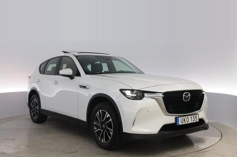 Vit Begagnad 2023 Mazda CX-60 Exclusive-Line SUV | 399 000 kr (Superpris) - Bild 1/4