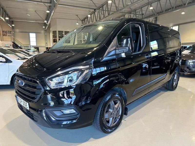 Svart Begagnad 2019 Ford Transit Custom Van | 279 900 kr - Bild 1/4