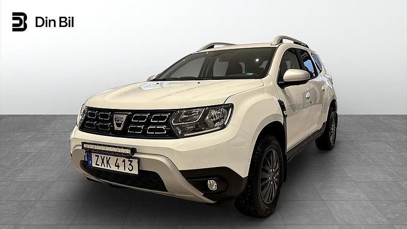 Vit Begagnad 2021 Dacia Duster SUV | 194 000 kr (Lite dyr) - Bild 1/4