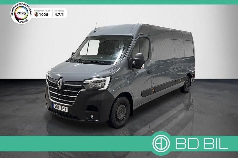 Grå Begagnad 2020 Renault Master Van | 234 900 kr (Marknadspris) - Bild 1/3