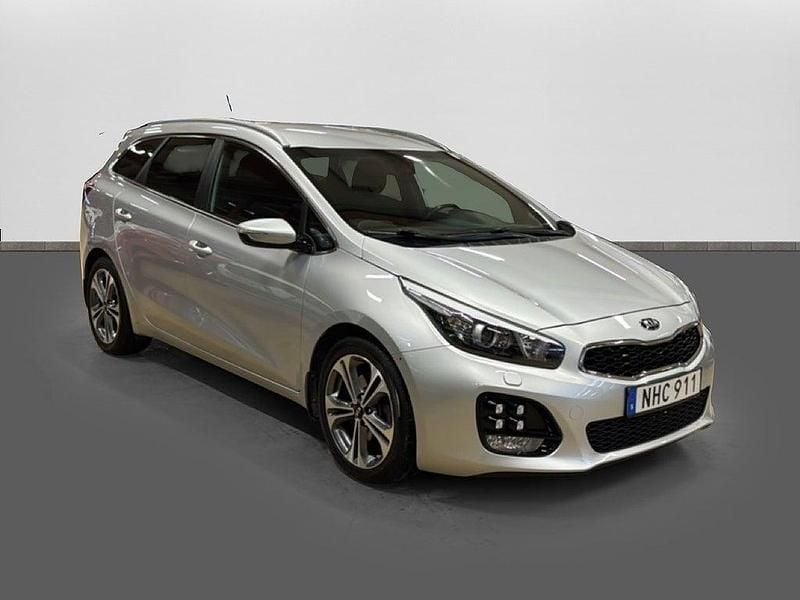 Begagnad Kia Ceed Sportswagon GT-Line 136 HK (100 kW) 2016 Grå Kombi