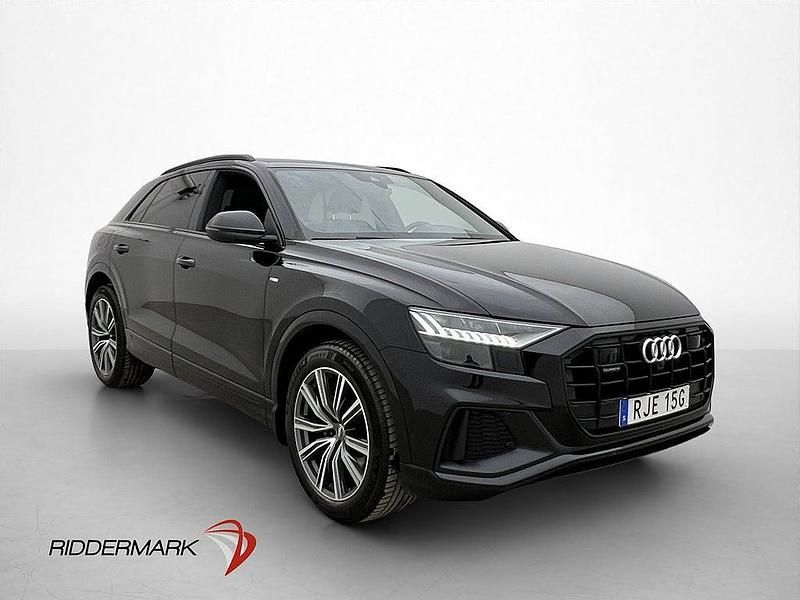 Begagnad Audi Q8 S-Line 286 HK (210 kW) 2019 Svart SUV