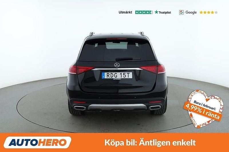 Begagnad Mercedes GLE350 324 HK (238 kW) 2020 Svart SUV
