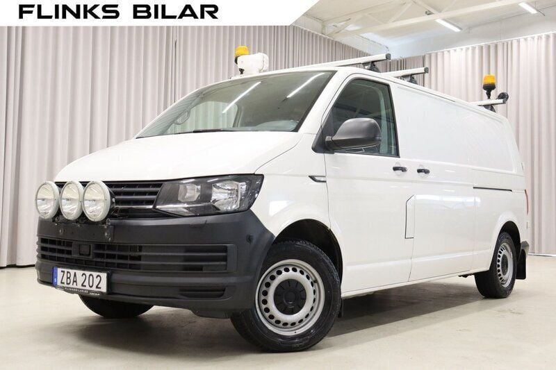Vit Begagnad 2018 VW T6 Van | 199 900 kr (Marknadspris) - Bild 1/4
