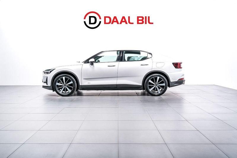 Begagnad Polestar 2 Long Range Dual motor 309 kW (421 HK) 2021 Vit Halvkombi
