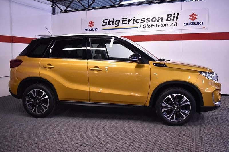 Begagnad Suzuki Vitara 140 HK (102 kW) 2019 Gul SUV