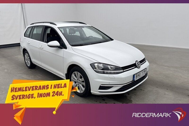 Vit Begagnad 2020 VW Golf VIII Kombi | 174 900 kr (Bra pris) - Bild 1/3