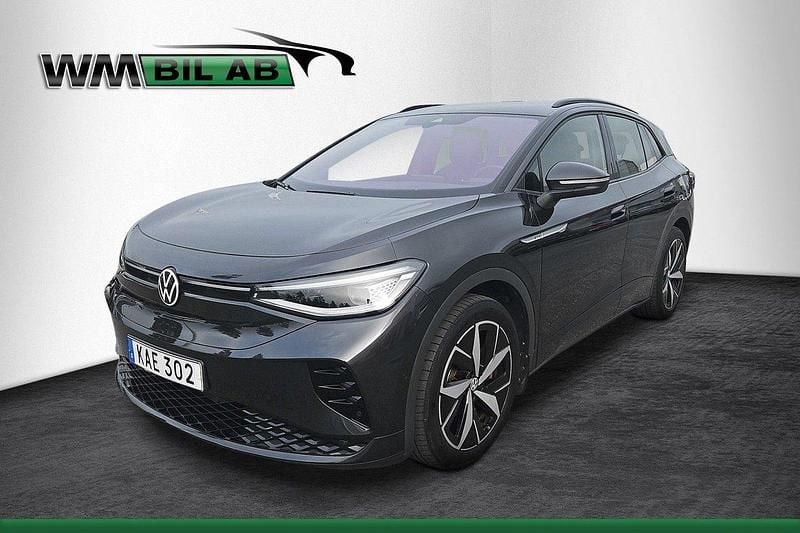 Mörkgrå Begagnad 2022 VW ID.4 GTX SUV | 394 000 kr (Superpris) - Bild 1/4
