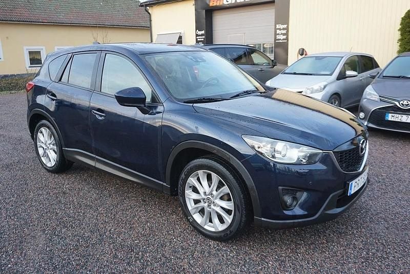 Blå Begagnad 2014 Mazda CX-5 SUV | 99 900 kr (Bra pris) - Bild 1/4