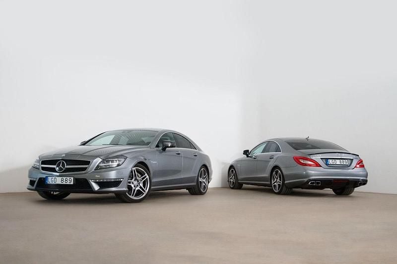 Silver Begagnad 2011 Mercedes CLS63 AMG AMG Sportkupé | 429 000 kr - Bild 1/4