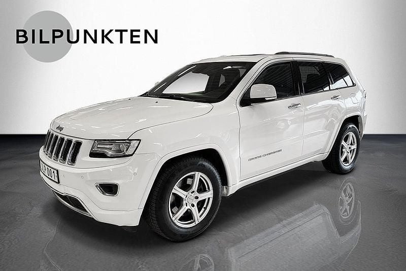 Begagnad Jeep Grand Cherokee Overland 250 HK (183 kW) 2014 Vit SUV