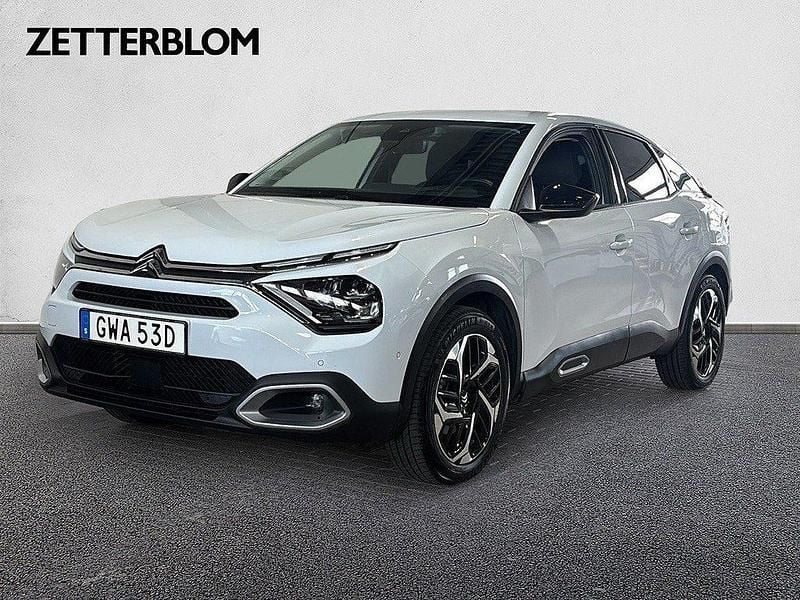 Vit Begagnad 2024 Citroën C4 Shine Halvkombi | 249 900 kr (Marknadspris) - Bild 1/4