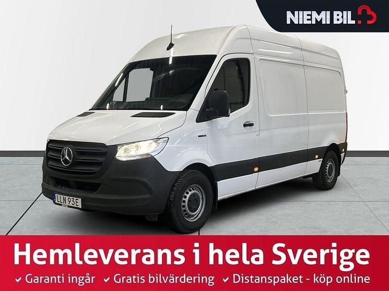 Vit Begagnad 2021 Mercedes E-Sprinter Van | 199 900 kr - Bild 1/3