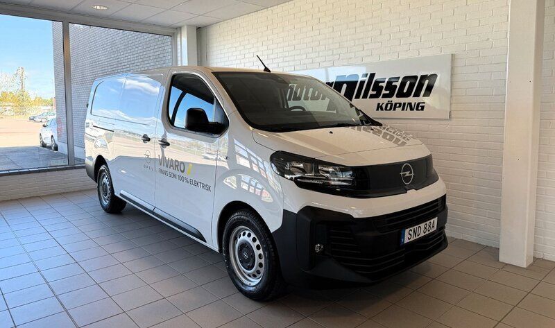 Vit Ny 2025 Opel Vivaro Van | 424 875 kr (Marknadspris) - Bild 1/4