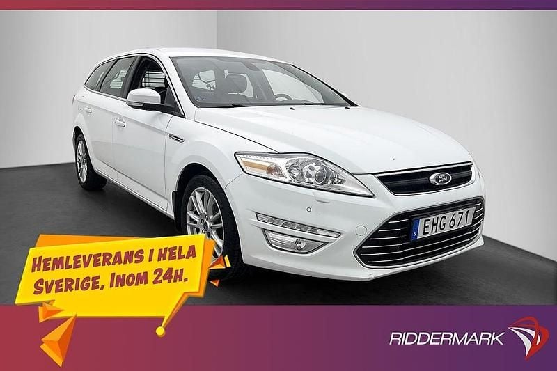 Vit Begagnad 2014 Ford Mondeo Kombi | 129 900 kr - Bild 1/3