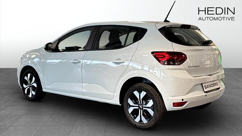 Ny Dacia Sandero Expression 90 HK (66 kW) 2025 Vit (white) Halvkombi