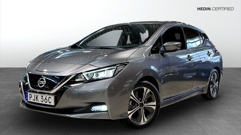 Grå (grey) Begagnad 2022 Nissan Leaf N-Connecta Halvkombi | 174 900 kr (Superpris) - Bild 1/4
