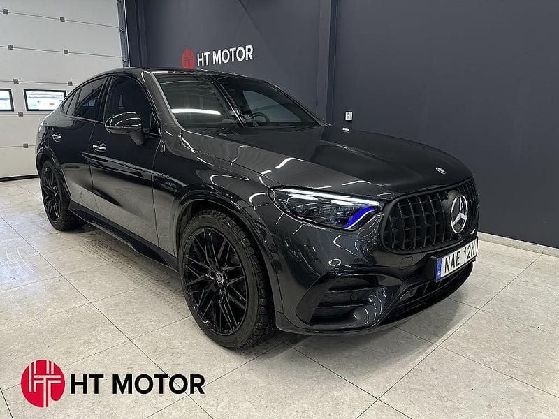 Begagnad Mercedes GLC63 AMG AMG Line Premium Plus 476 HK (350 kW) 2024 Grå Sportkupé