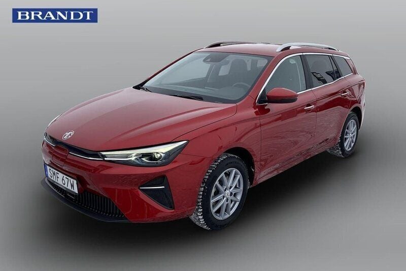 Röd Begagnad 2022 MG MG5 EV Kombi | 299 000 kr - Bild 1/4