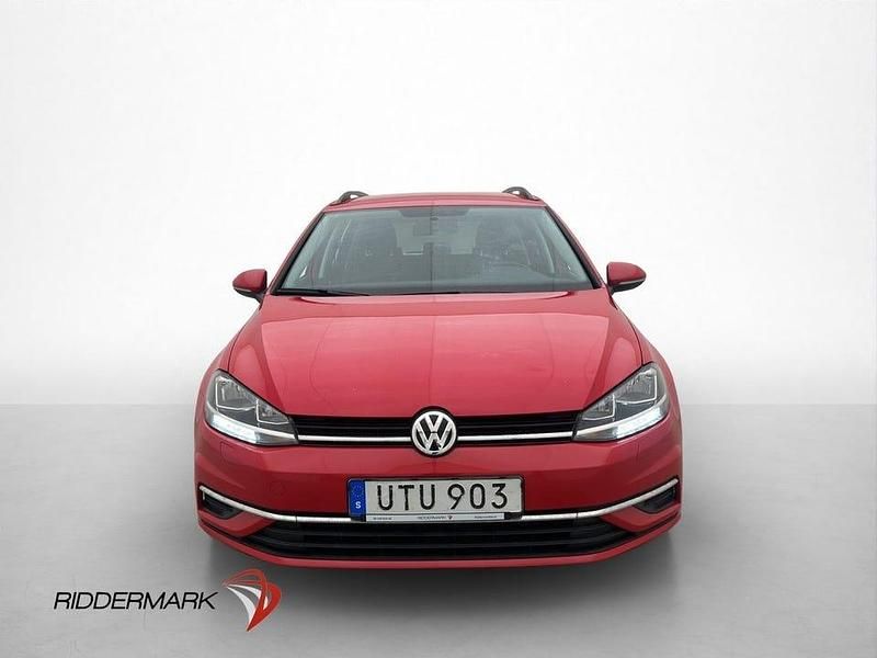 Begagnad VW Golf VII 110 HK (80 kW) 2017 Röd Kombi