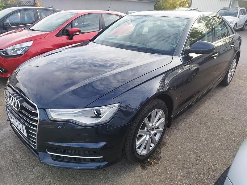 Blå Begagnad 2015 Audi A6 Ambition Sedan | 189 900 kr (Marknadspris) - Bild 1/3