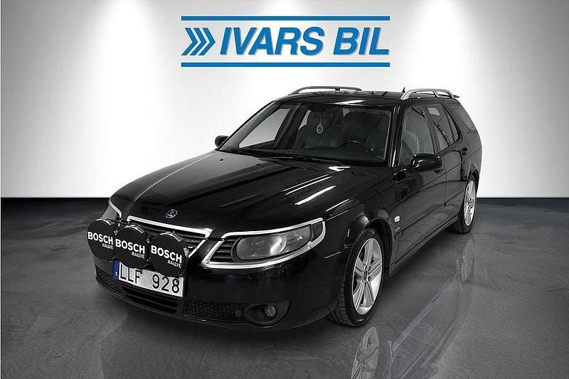 Svart Begagnad 2008 Saab 9-5 Griffin Kombi | 39 000 kr (Lite dyr) - Bild 1/4