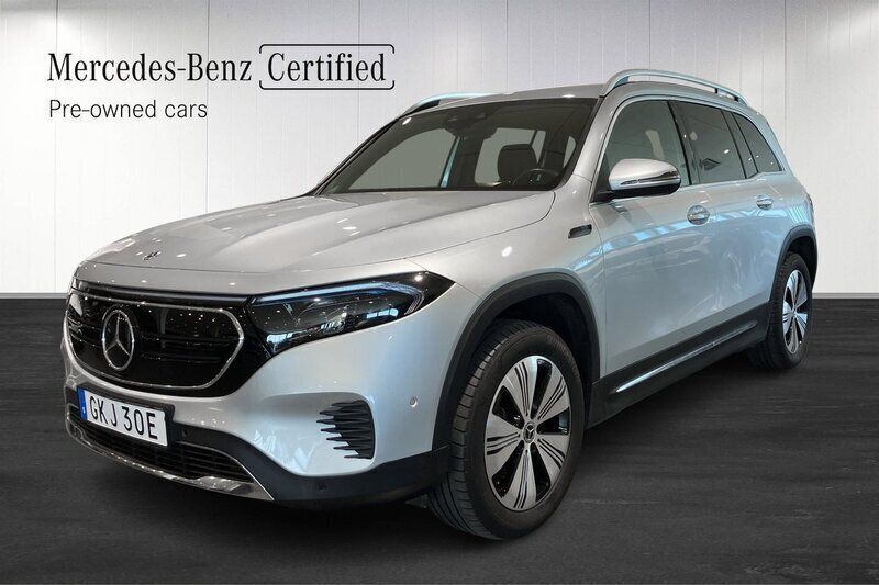 Silver Begagnad 2022 Mercedes EQB300 Progressive SUV | 398 900 kr (Marknadspris) - Bild 1/4