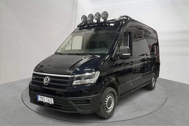Svart Begagnad 2017 VW Crafter Van | 199 000 kr (Bra pris) - Bild 1/4