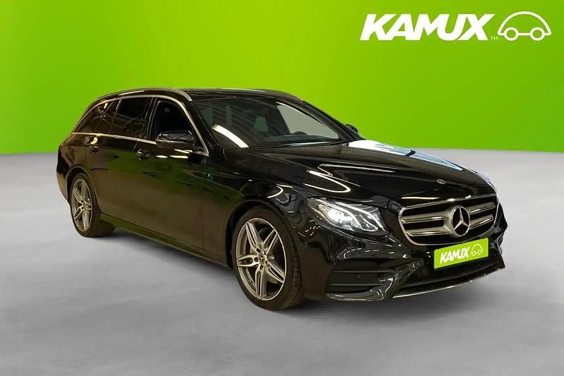 Svart Begagnad 2018 Mercedes E200 AMG Kombi | 249 800 kr (Marknadspris) - Bild 1/4
