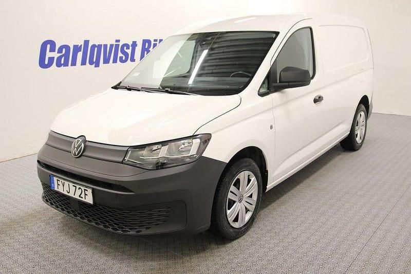 Vit Begagnad 2023 VW Caddy Maxi Minibuss | 365 000 kr (Dyr) - Bild 1/4