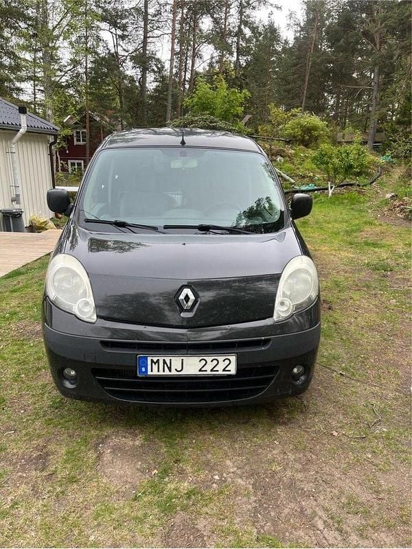 Svart Begagnad 2008 Renault Kangoo | 21 500 kr (Marknadspris) - Bild 1/3