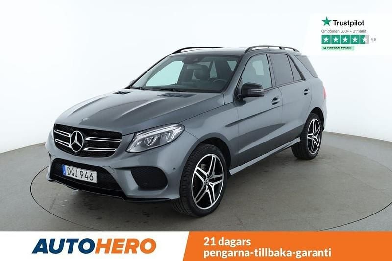 Grå Begagnad 2016 Mercedes GLE350 AMG line SUV | 355 000 kr (Marknadspris) - Bild 1/4