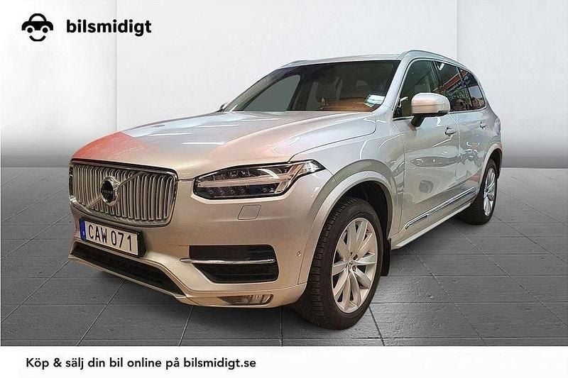 Silver Begagnad 2017 Volvo XC90 Inscription SUV | 319 500 kr (Bra pris) - Bild 1/3