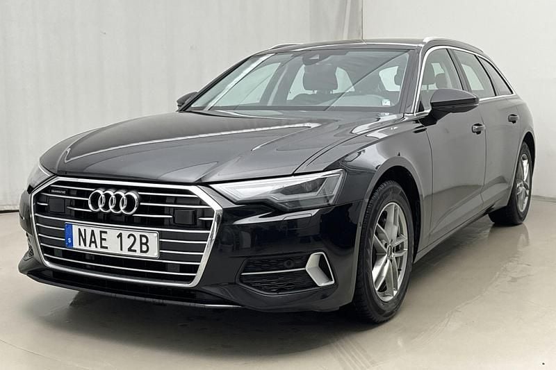 Svart Begagnad 2023 Audi A6 Sport Kombi | 319 000 kr (Superpris) - Bild 1/4