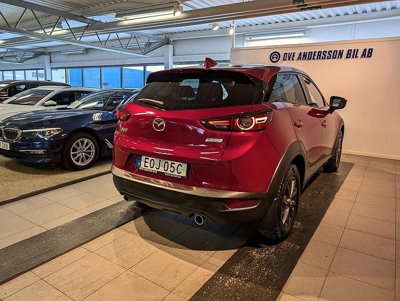 Begagnad Mazda CX-3 Vision 121 HK (88 kW) 2019 Röd SUV