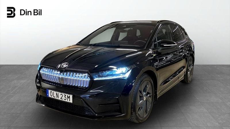 Svart Begagnad 2024 Skoda Enyaq iV RS SUV | 599 900 kr - Bild 1/4