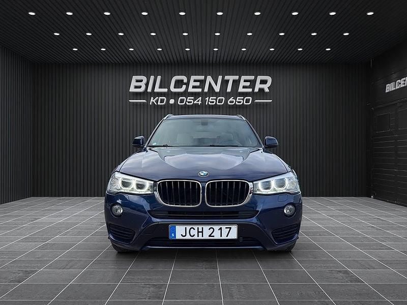 Begagnad BMW X3 190 HK (139 kW) 2015 Blå SUV