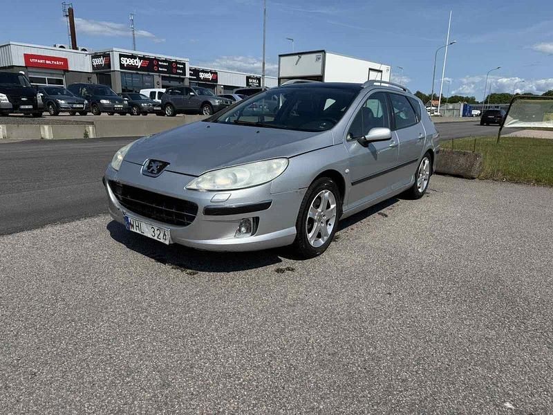 Grå Begagnad 2005 Peugeot 407 Kombi | 22 900 kr (Marknadspris) - Bild 1/4