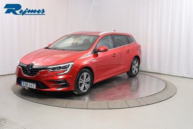 Röd Begagnad 2022 Renault Mégane IV Intens Kombi | 224 800 kr - Bild 1/4