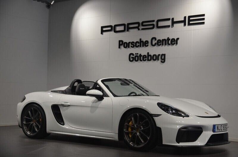 Flerfärgad (white) Begagnad 2021 Porsche 718 Spyder Cab | 1 199 000 kr - Bild 1/3