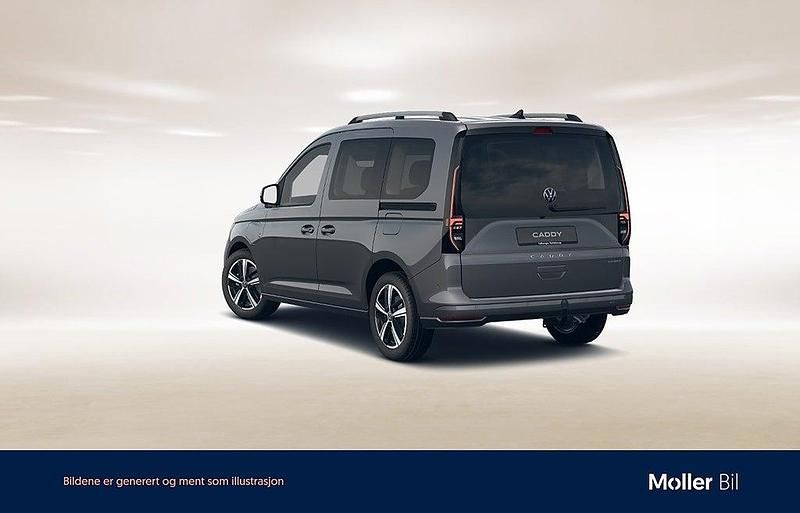 Ny VW Caddy 2026 Silver Minibuss