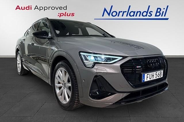Chronosgrå metallic Begagnad 2022 Audi e-tron Sportback S-Line SUV | 499 000 kr (Superpris) - Bild 1/4