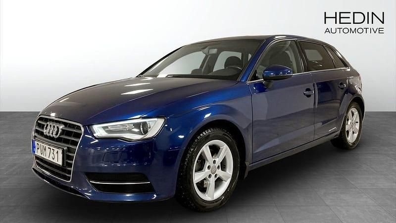 Blå Begagnad 2016 Audi A3 | 118 800 kr (Marknadspris) - Bild 1/4