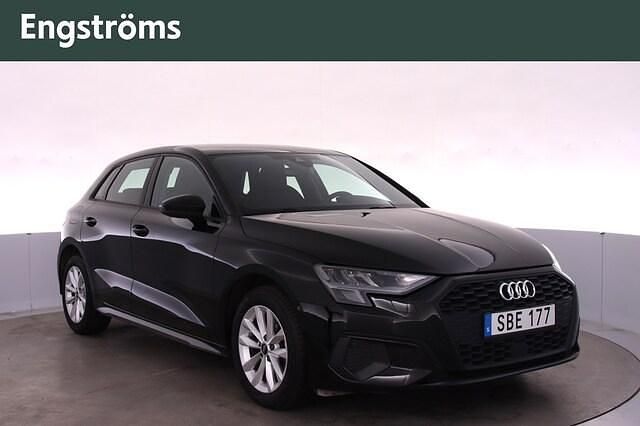 Begagnad Audi A3 Proline 150 HK (110 kW) 2022 Brilliantsvart Halvkombi