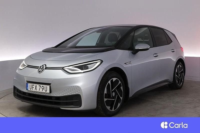 Begagnad 2021 VW ID.3 Pro Performance Halvkombi | 244 900 kr (Bra pris) - Bild 1/4